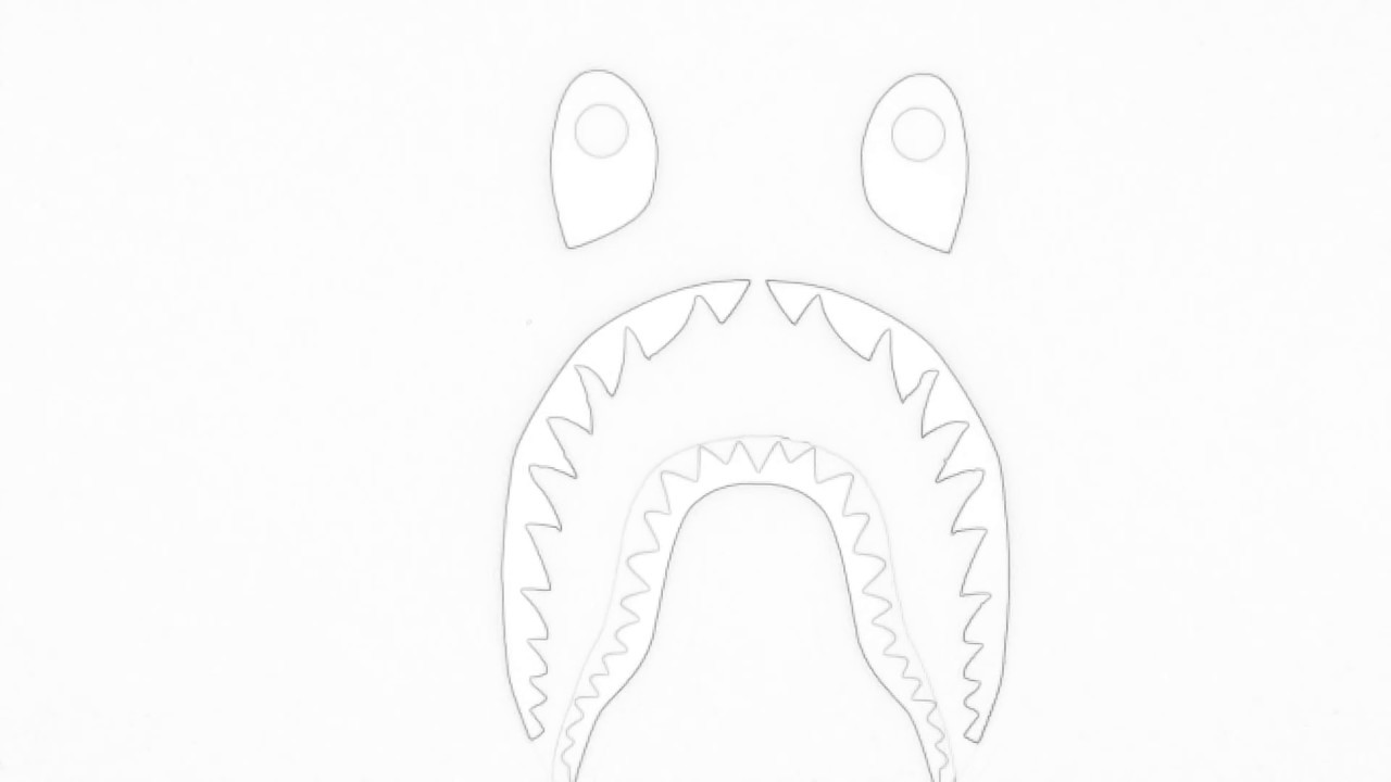 1280x720 Done Drawing Bape - Bape Drawing