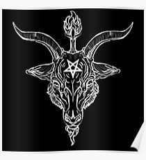 210x230 Black Phillip Drawing Posters Redbubble - Baphomet Drawing