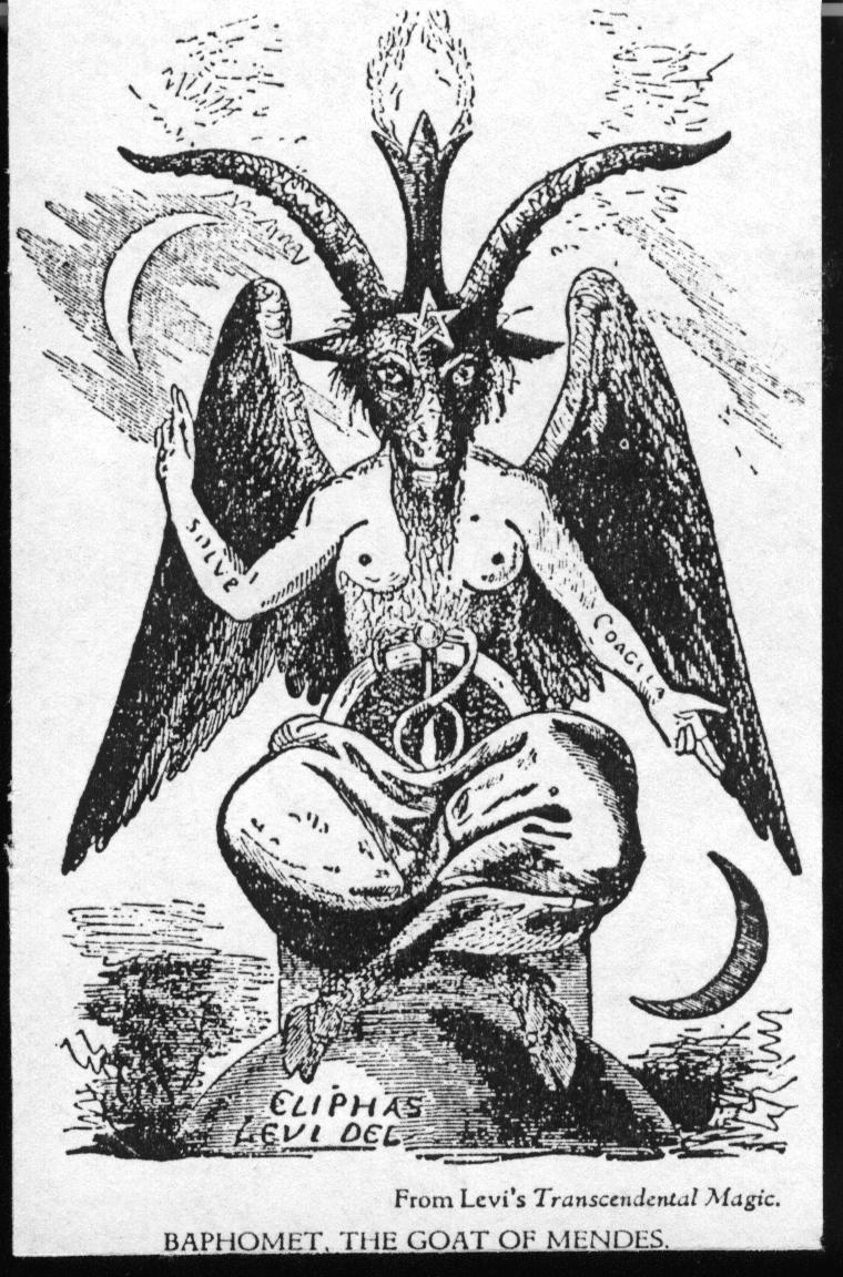 760x1152 The Iconography Of Baphomet - Baphomet Drawing