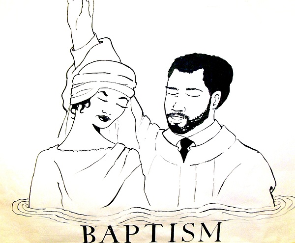 600x495 baptism drawing - Baptism Drawing