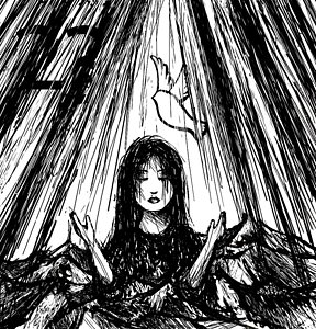 288x300 baptism drawings fine art america - Baptism Drawing