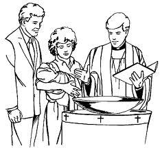 233x216 baptism baby in church line drawing - Baptism Drawing