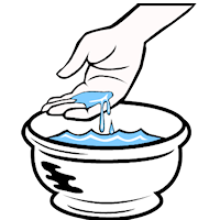 200x200 baptism a view from an open rectory window - Baptism Drawing