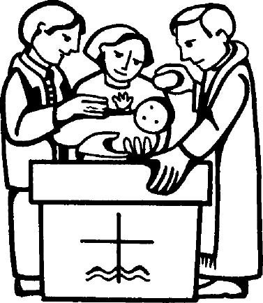 377x434 baptism our lady of good counsel church sault ste marie - Baptism Drawing