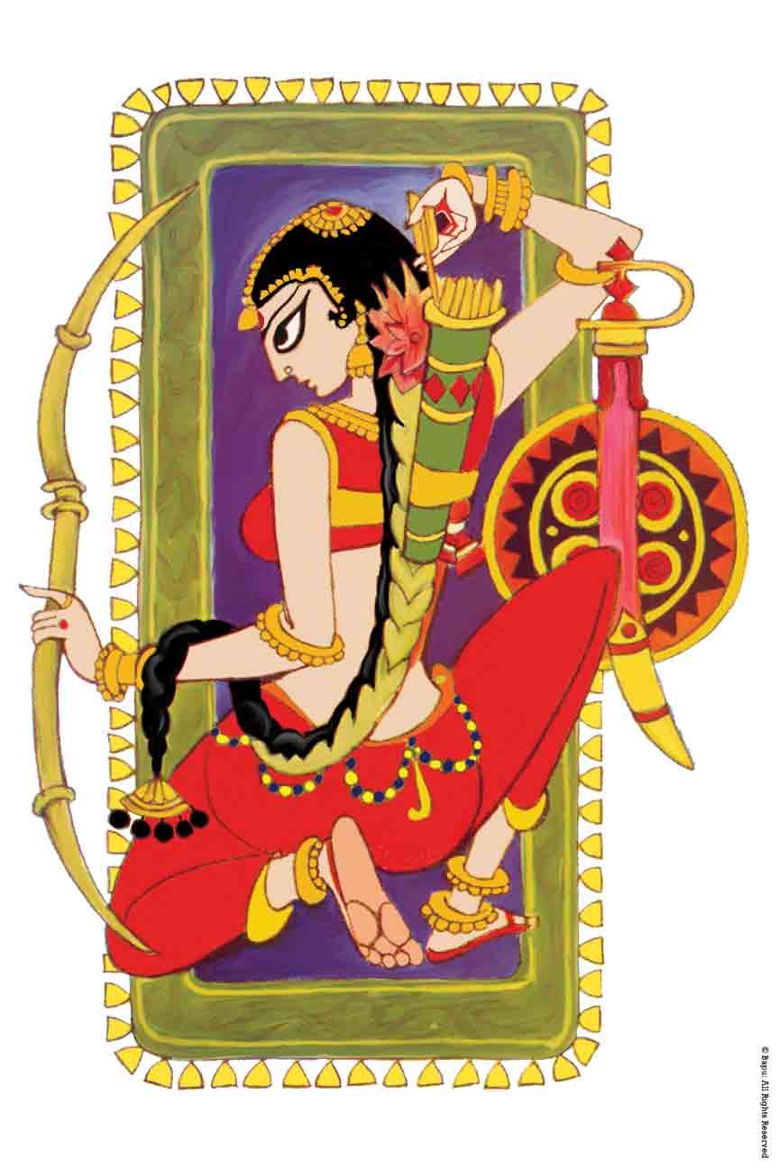 864x1296 Bapu Paintings In Indian Art, Indian - Bapu Drawings