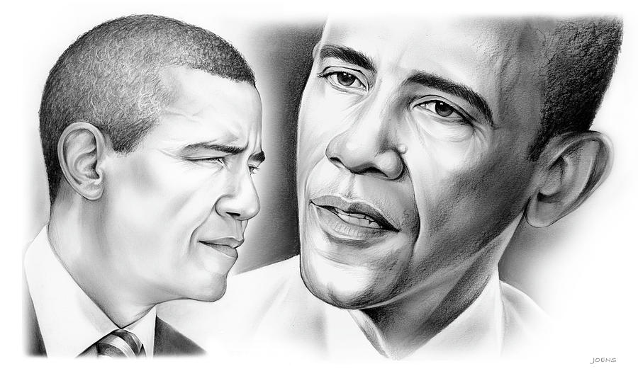 900x531 president barack obama drawing - Barack Obama Drawing