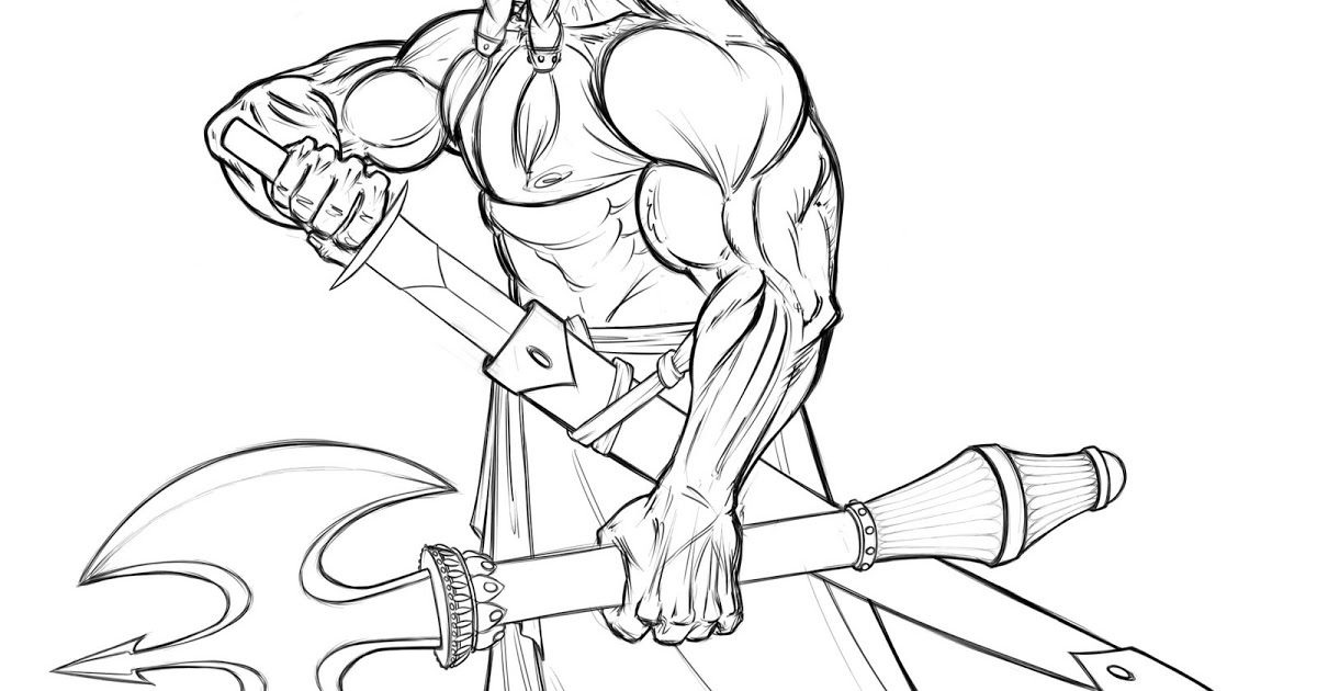 1200x630 barbarian drawing picture drawing skill - Barbarian Drawing