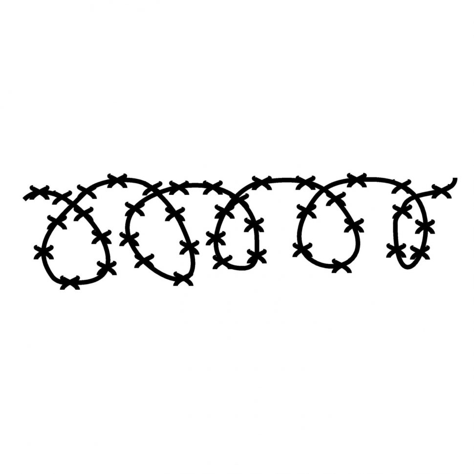 970x970 barb wire drawing image drawing skill - Barbed Wire Drawing