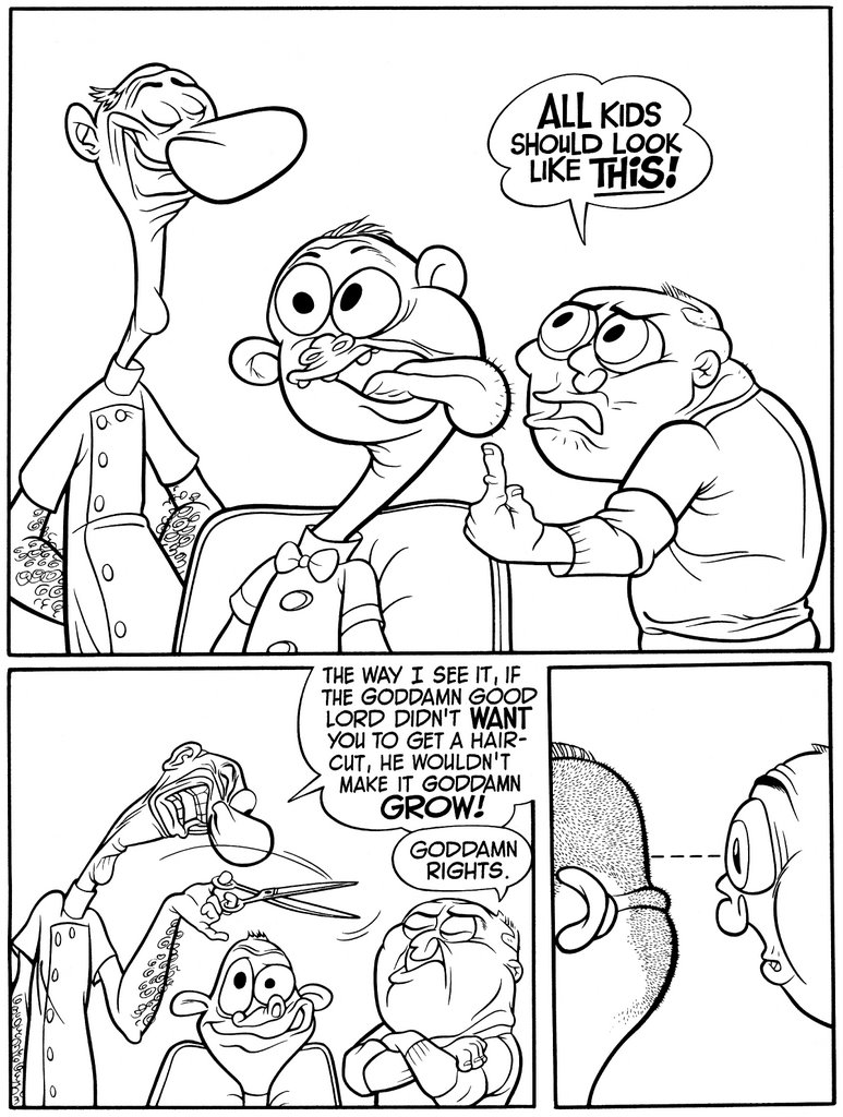 773x1024 john k stuff barber shop - Barber Drawings