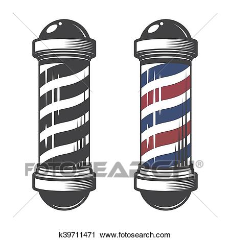 450x470 barber pole drawing - Barber Pole Drawing