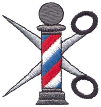 330x350 barber pole scissors embroidery design annthegran - Barber Pole Drawing