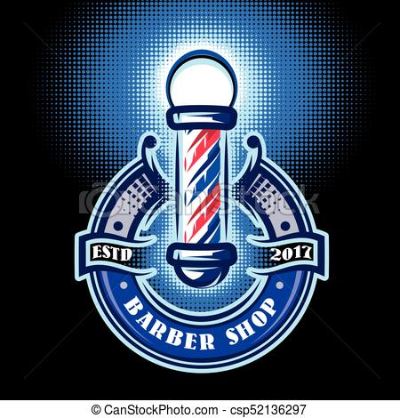 450x470 colored templates for barber pole on the topic of barber shop - Barber Pole Drawing