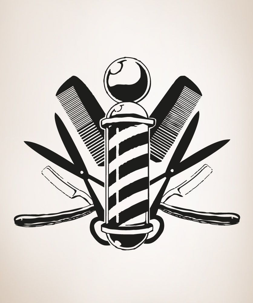 836x1000 huge collection of 'barber clippers drawing' download more than - Barber Pole Drawing