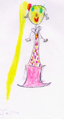 222x410 In The Countries Of The Francophonie Children's Exhibits - Barbie Doll Drawing