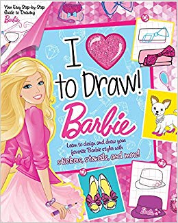 260x325 barbie i love to draw! barbie books - Barbie Drawing Book