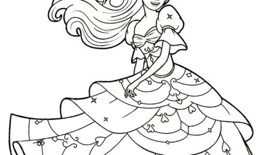 570x320 Barbie Drawing With Colour Games And Painting Coloring Video Game - Barbie Drawing Games