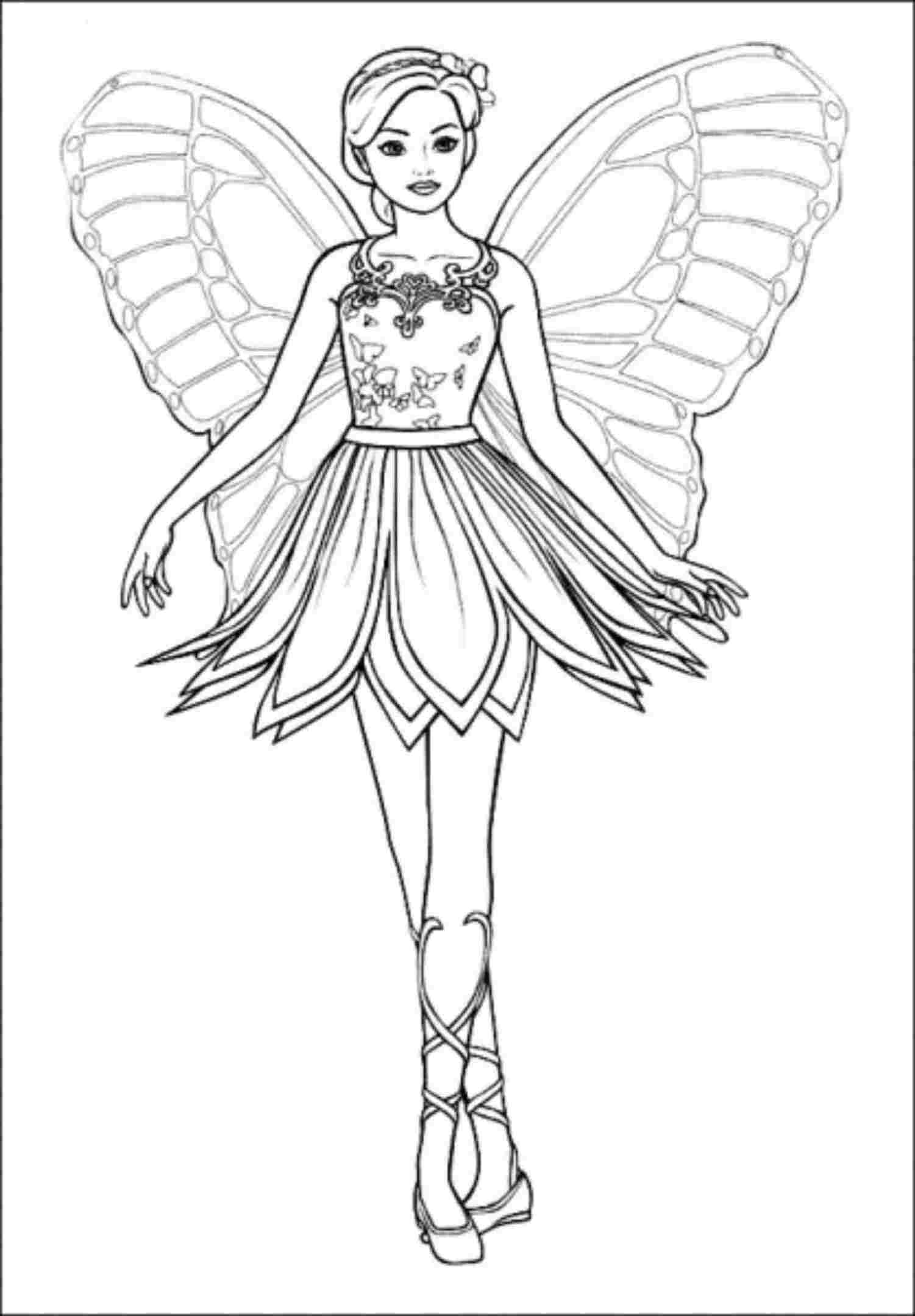 1501x2159 coloring pages rhgallerycarlacom barbie simple sketch of barbie - Barbie Drawing Pages