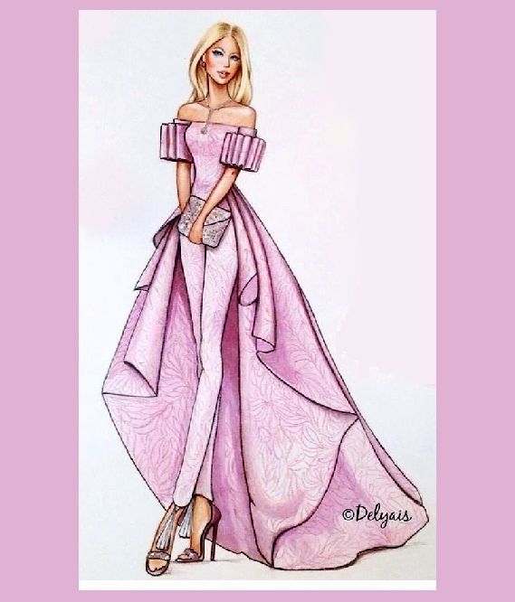 barbie drawing painting