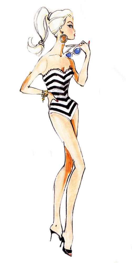 Barbie Fashion Drawing At Paintingvalley Com Explore Collection