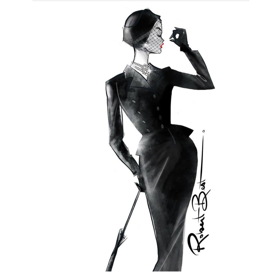 1080x1080 Barbie Drawing Fashion Model For Free Download - Barbie Fashion Drawing