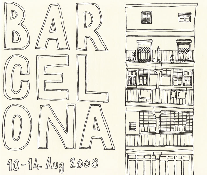 710x600 lucy player graphic designer barcelona - Barcelona Drawing