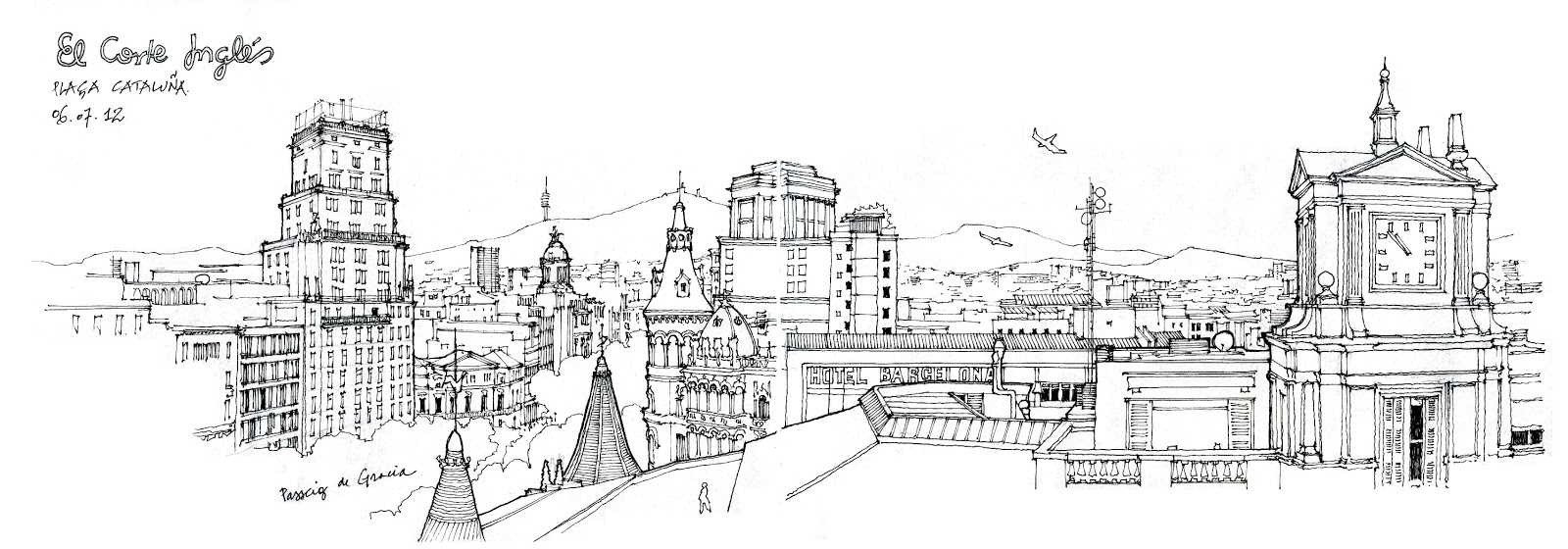 1600x560 barcelona urban sketchers - Barcelona Drawing