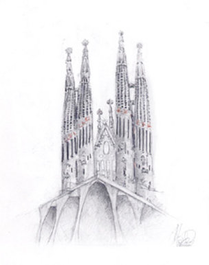 304x386 bbc - Barcelona Drawing