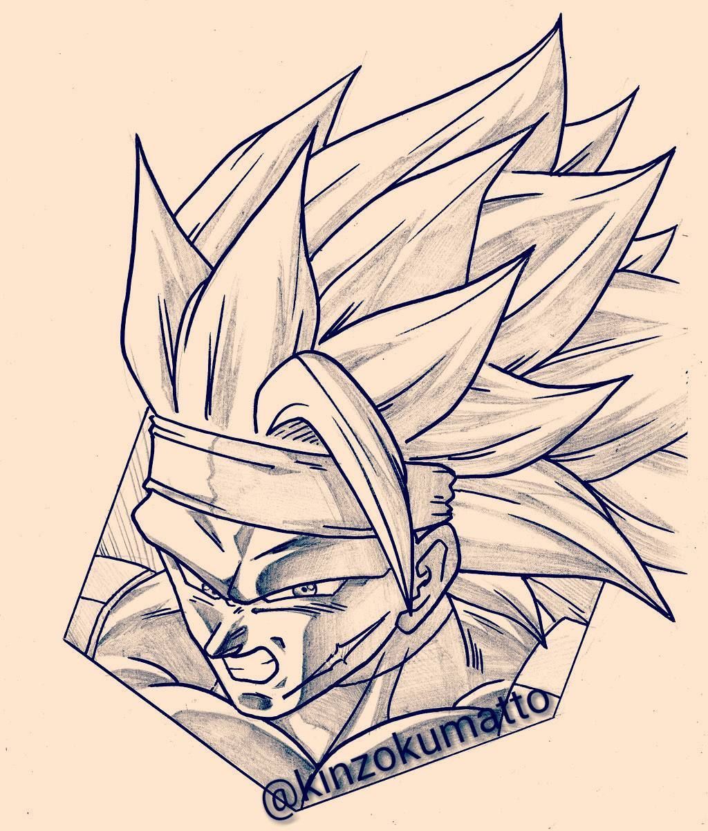 Bardock Drawing