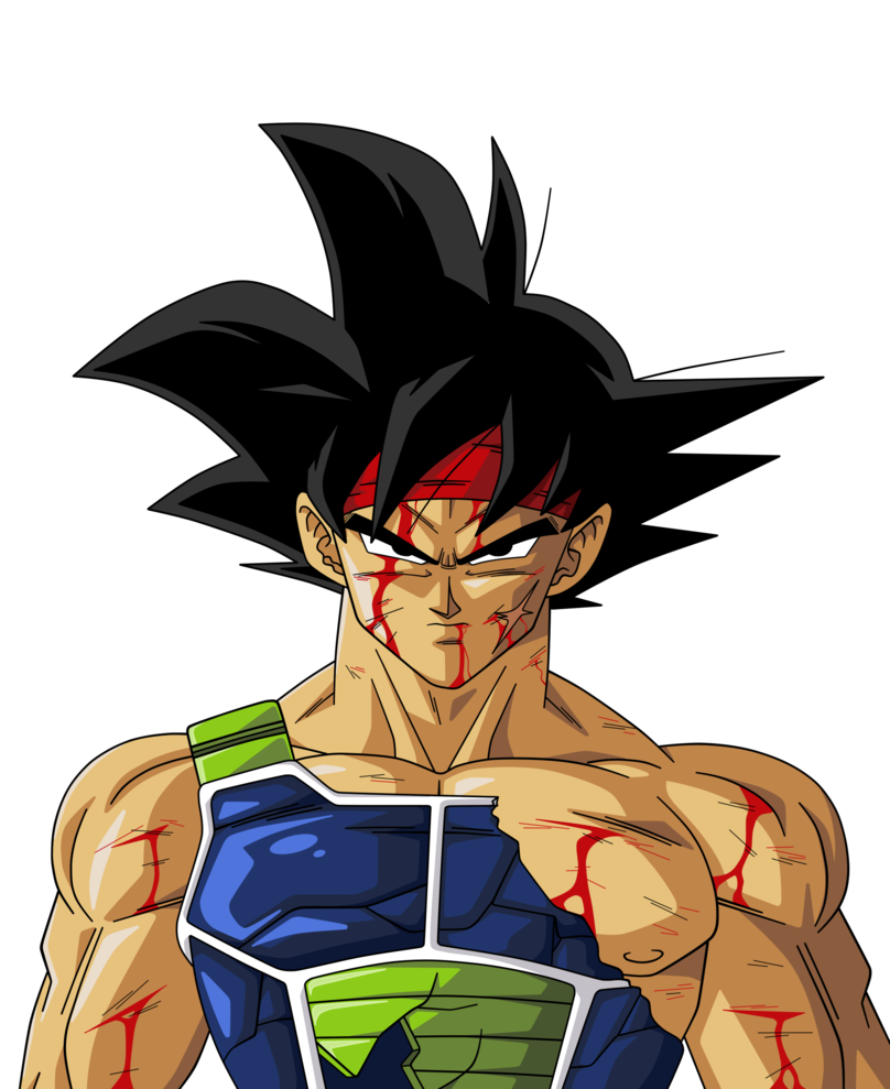 808x989 Bardock Drawing - Bardock Drawing