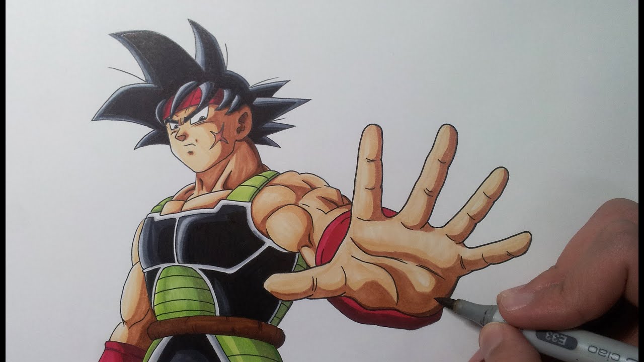 1280x720 Drawing Bardock - Bardock Drawing