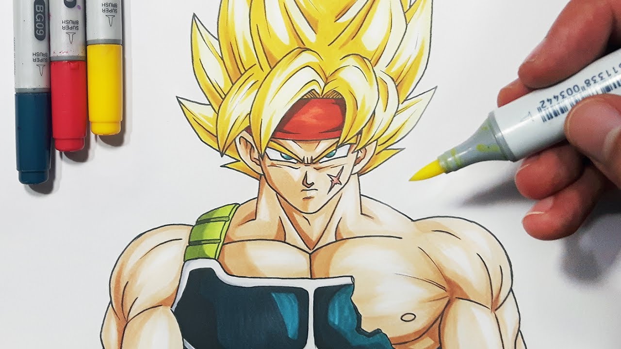 1280x720 How To Draw Bardock! Goku's Father - Bardock Drawing