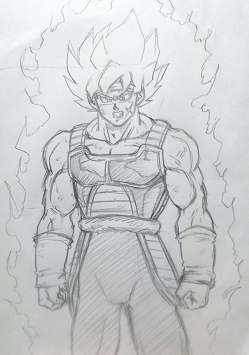 844x1200 insertado dragonball dragon ball, dragon ball z, dbz drawings - Bardock Drawing