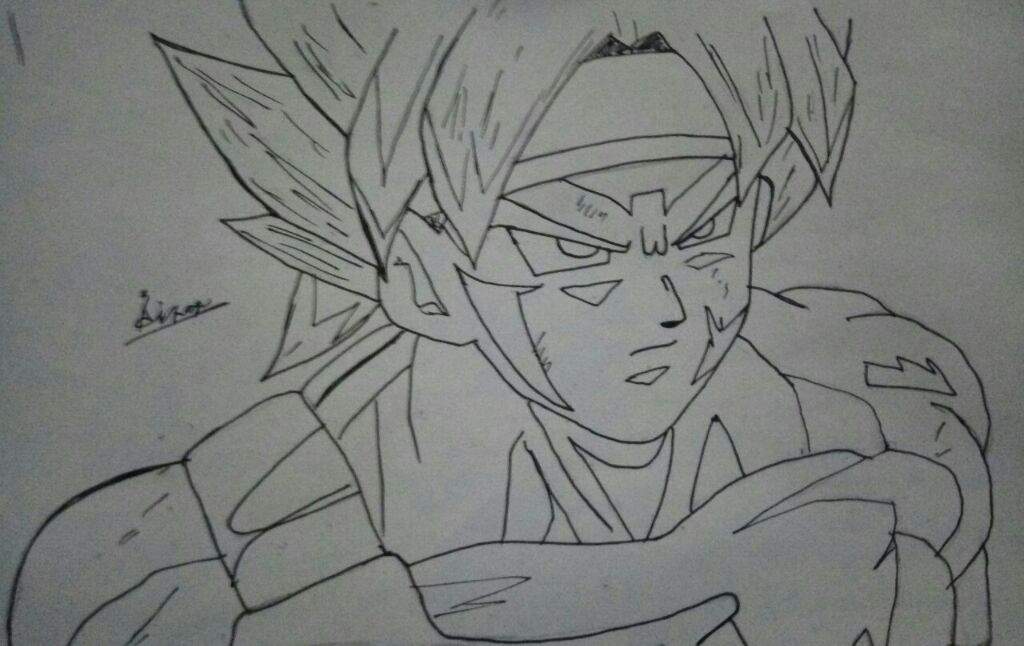 1024x646 New Drawing Of Bardock Dragonballz Amino - Bardock Drawing