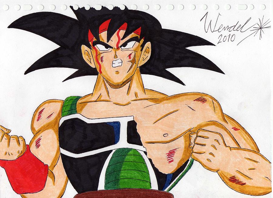 900x654 Bardock Drawing - Bardock Drawing