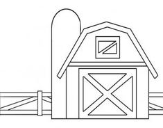 235x184 draw a barn barn art, classroom art projects, drawings - Barn Drawing