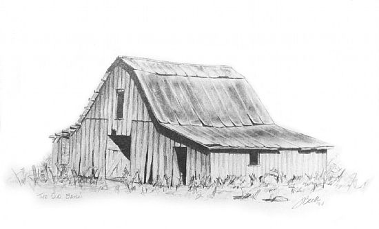 550x333 images of the best barn pencil sketches old barn drawings pencil - Barn Drawing