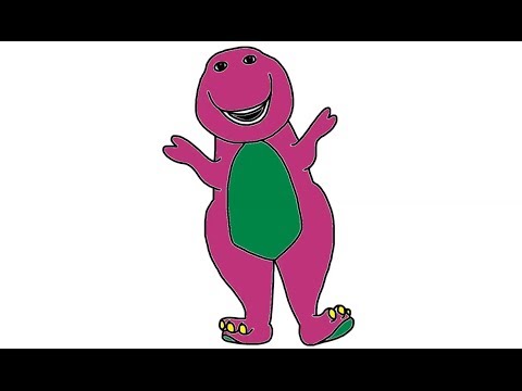 480x360 how to draw barney from barney and friends episodes in full - Barney Drawing