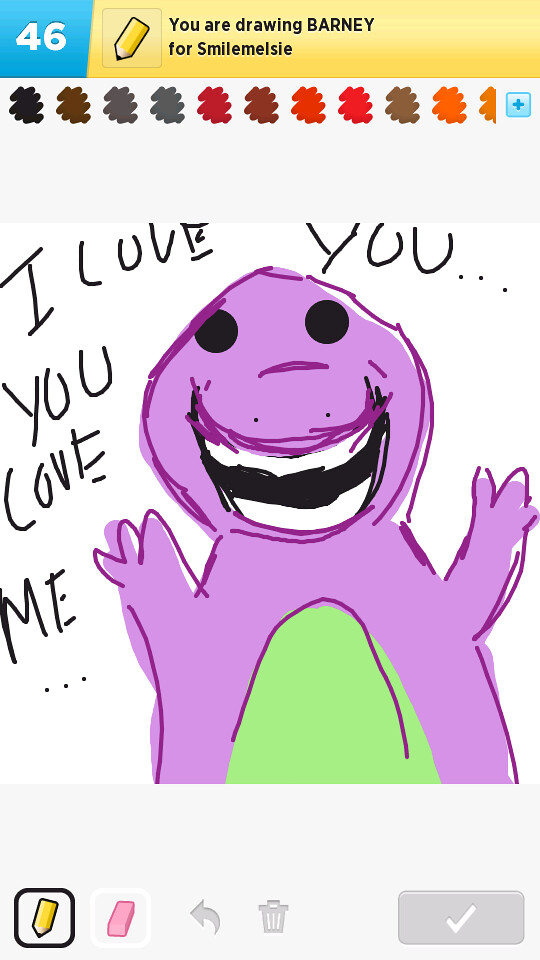 540x960 the world's best photos of barney and drawing - Barney Drawing