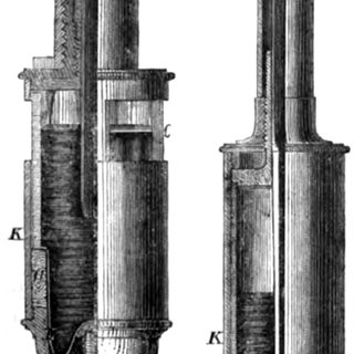 320x320 Drawing Of The Cisterns Of A Fortin Barometer - Barometer Drawing