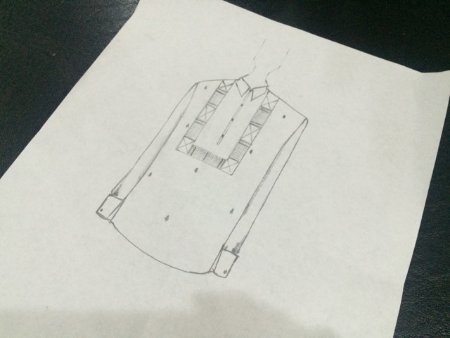 Barong Tagalog Drawing Easy