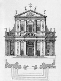 Baroque Architecture Drawing at PaintingValley.com | Explore collection ...