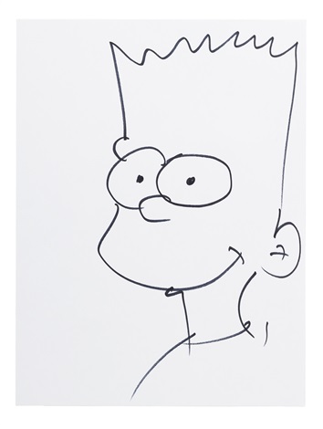 354x470 drawing of bart simpson - Bart Simpson Drawing