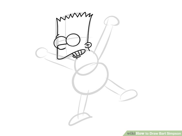 728x546 ways to draw bart simpson - Bart Simpson Drawing