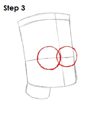 300x388 how to draw bart simpson - Bart Simpson Drawing