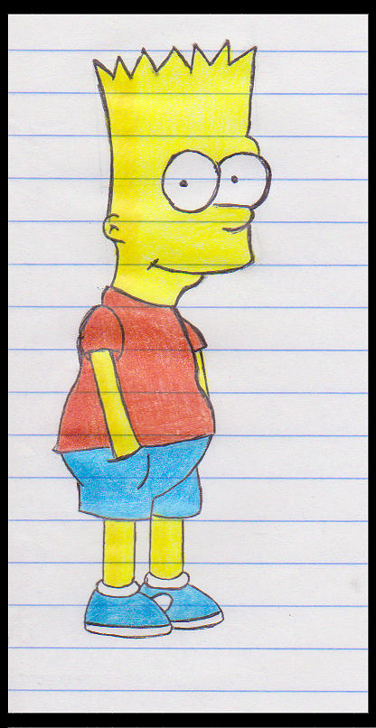 Bart Simpson Drawing at PaintingValley.com | Explore collection of Bart ...