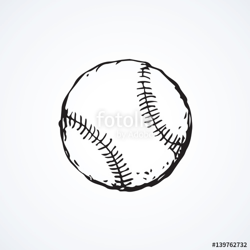 Baseball Ball Drawing at PaintingValley.com | Explore collection of ...