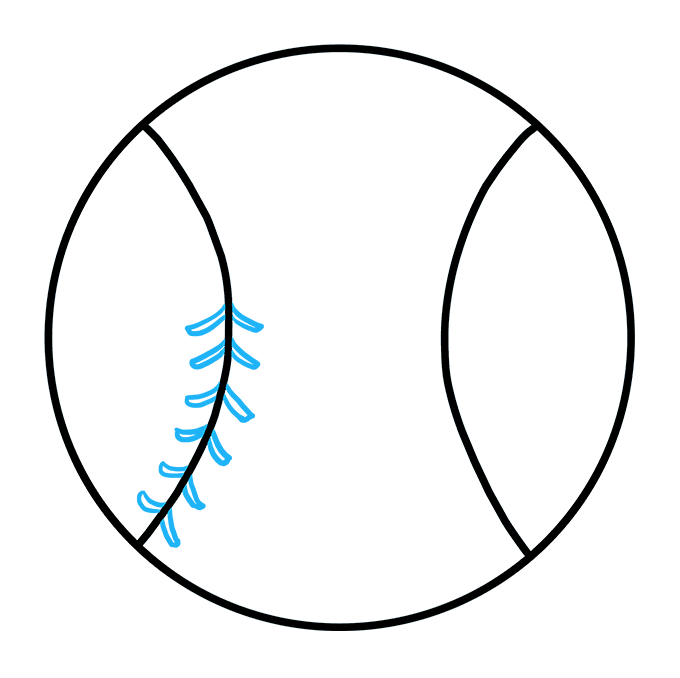 680x678 how to draw a baseball - Baseball Ball Drawing