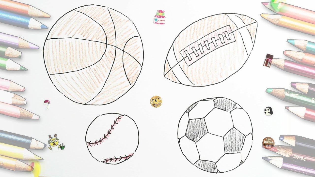 1280x720 thed how to draw a basketball ball easily, baseball ball drawing - Baseball Ball Drawing