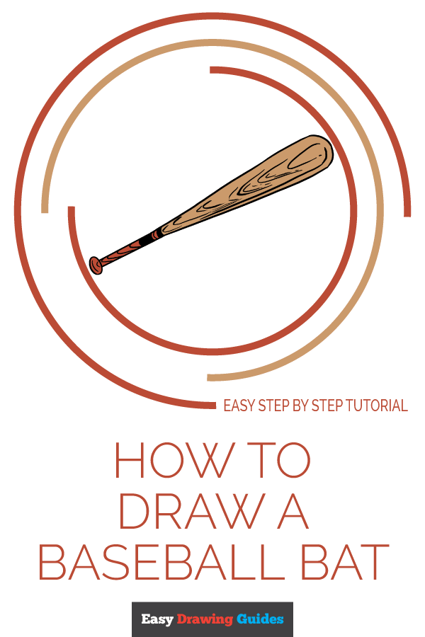 600x900 How To Draw A Baseball Bat - Baseball Bat Drawing