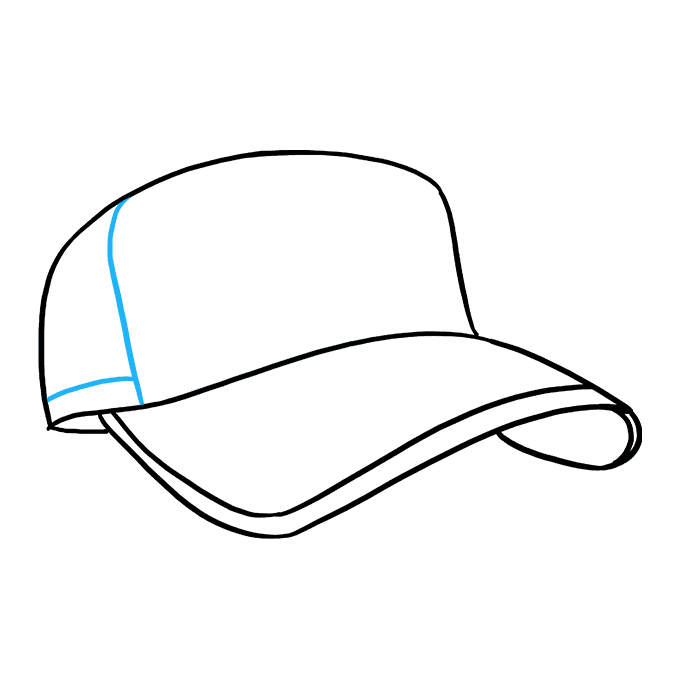 Baseball Cap Drawing at PaintingValley.com | Explore collection of ...